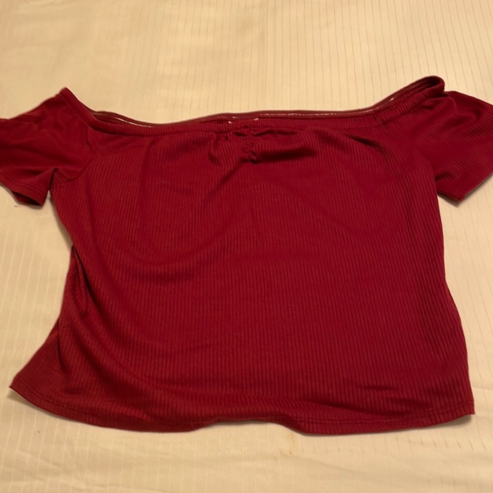 Mossimo ribbed crop top